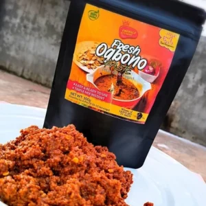 EMERALD OGBONO PASTE with Palm Oil and Pepper