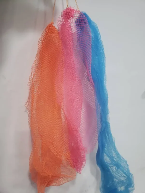 MAZA GLOBAL African Net body Sponge, 3 Per Pack (35 inches length each)