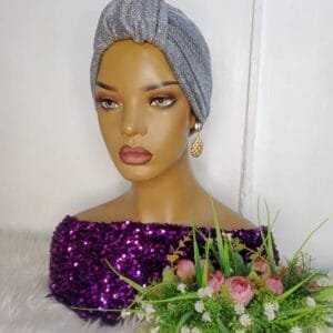Awesome Silver Turban Cap