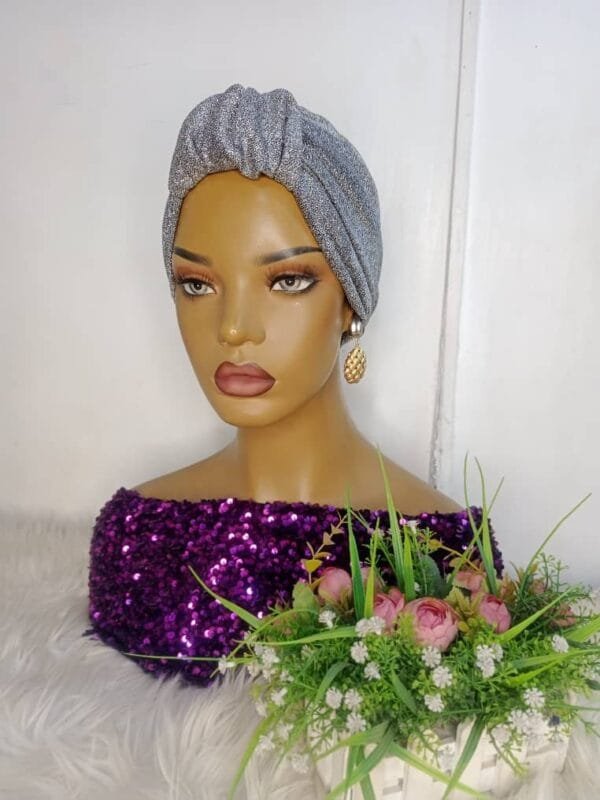 Awesome Silver Turban Cap
