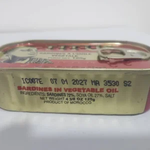 MAZA GLOBAL Titus Sardine 125g ( 6 PCS ).