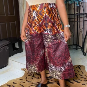 TRENDY WOMAN Ankara 3/4 Palazzo