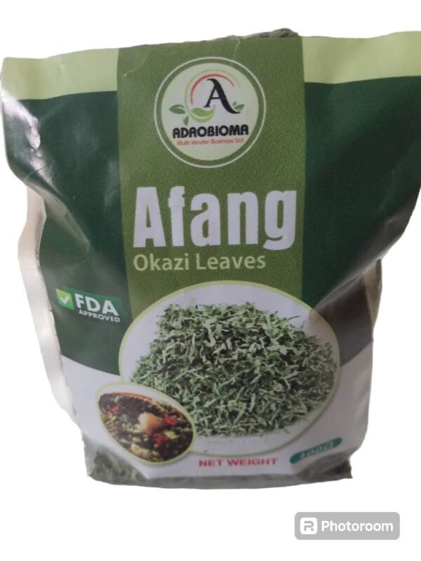 Adaobioma  Afang or Ukazi leaf (100g)