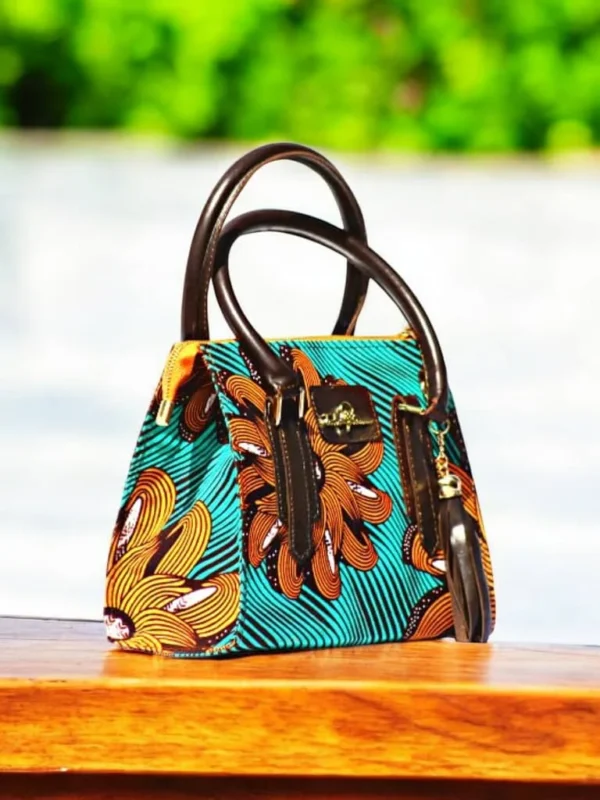 TRENDY WOMAN African Print Cross Tote Bag