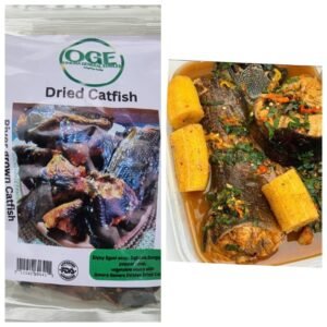 OMORA   Dried Catfish / River Grown Catfish 4 Pieces in a Pack