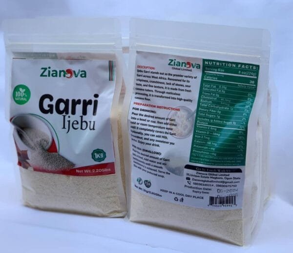 Zianova    Garri Ijebu 1kg