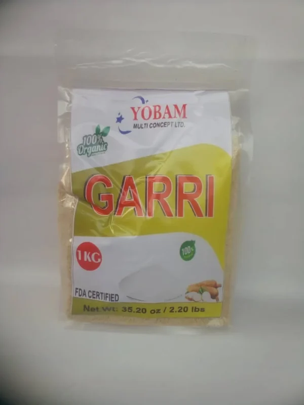 YOBAM 1Kg Yellow  Garri