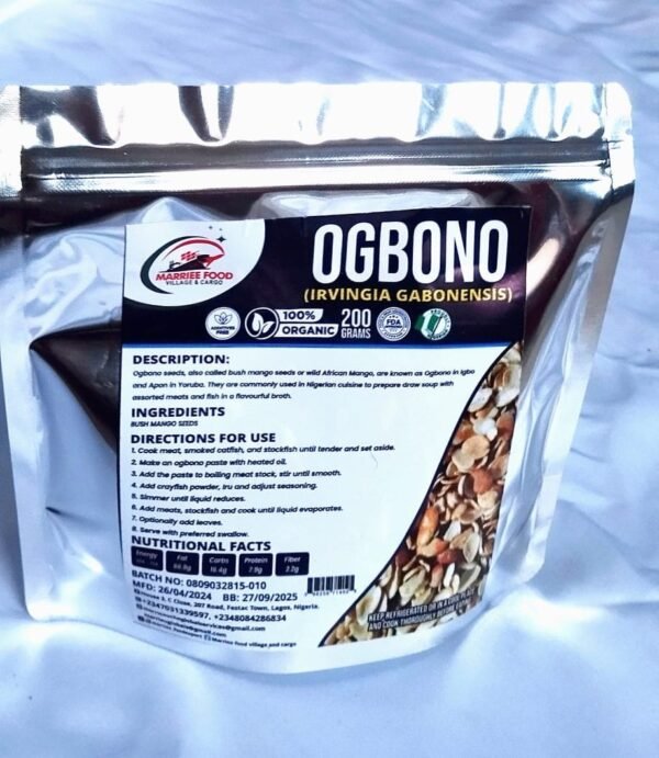 MARRIEE FOOD     Ogbono (200g)