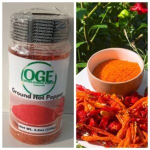 OMORA      Ground Hot Pepper (100g)