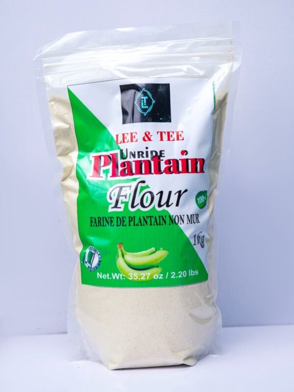 LEE and TEE   Unripe Plantain Flour