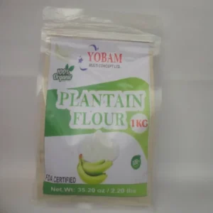 YOBAM Unripe Plantain Flour (1kg)