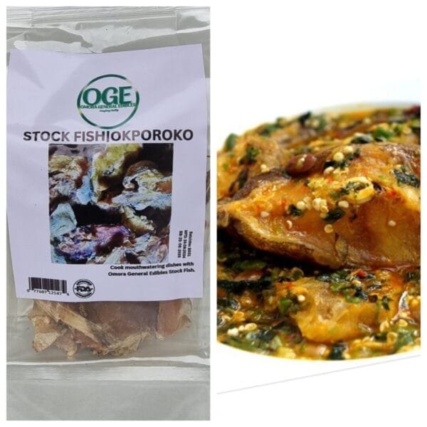 OMORA  STOCK FISH/ OKPOROKO