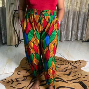 TRENDY WOMAN Ankara Joggers