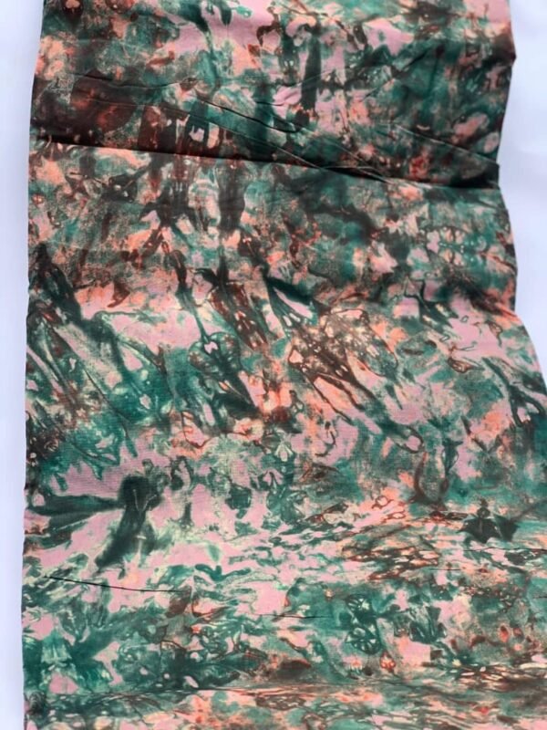 Zianova     Adire Fabrics  Lilac & Brown (5 Yards)