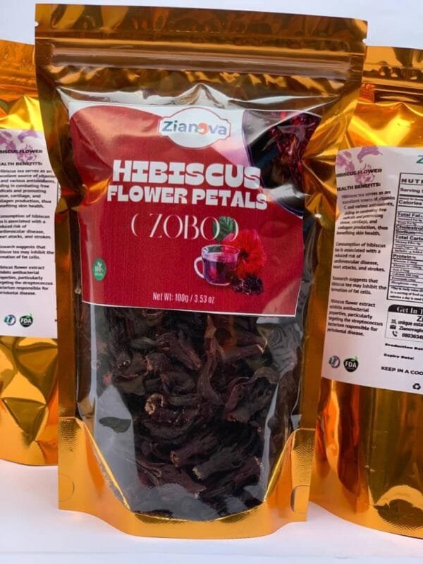 Zianova   Hibiscus Flower Petals (Zobo)