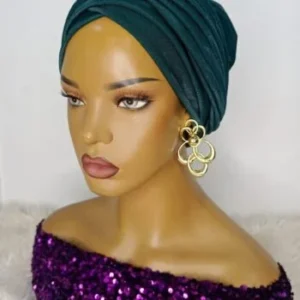 Awesome Emerald Green Turban Cap