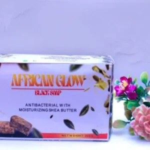 VERTEXMART African Glow Black Soap